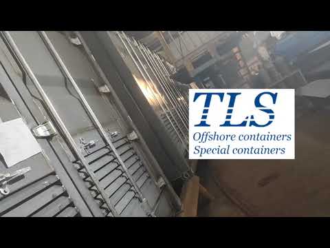 TLS OFFSHORE CONTAINERS PRODUCTION LINE WELDING LINE ASSEMBLY LINE
