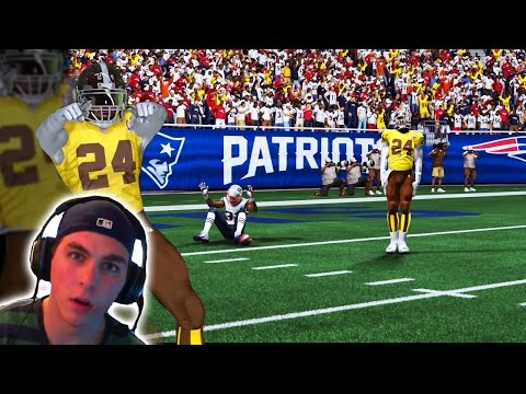 Madden 15 Player Franchise FACECAM! - BUSTER STRUGGLES vs #DEFLATEGATE - Hilarious Madden Gameplay