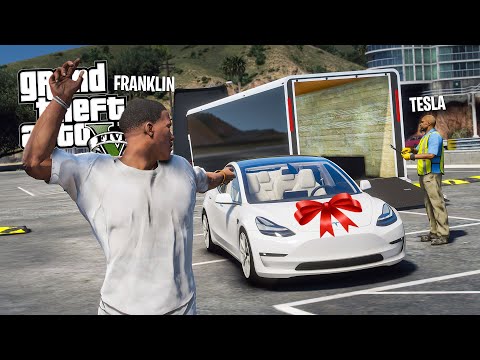 MI CONSEGNANO LA MIA *NUOVA* TESLA! - GTA 5 MOD VITA REALE⁵ #12