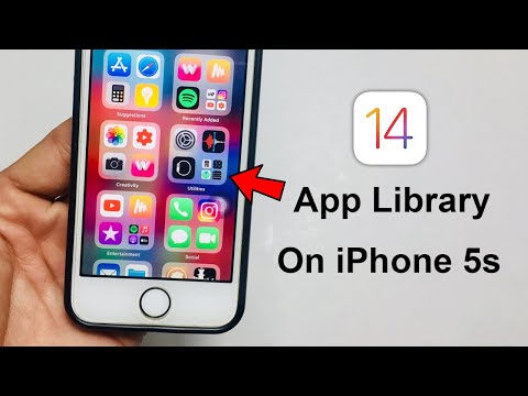 How to Get iOS 14 App Library Feature on iPhone 5s. How to update iPhone 5s on iOS 14.