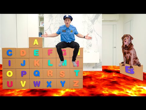 ABC - Learn the Alphabet for Kids | ABC song - Dog Rich and Detective Learning the Alphabet