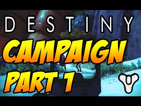 Destiny Campaign Walkthrough Part 1 - (Full Game) - (PS4)