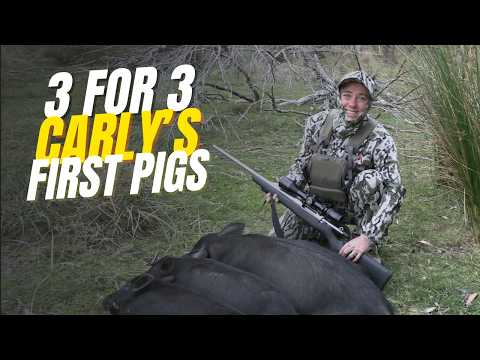 My First Wild Pig Experience (3 for 3)