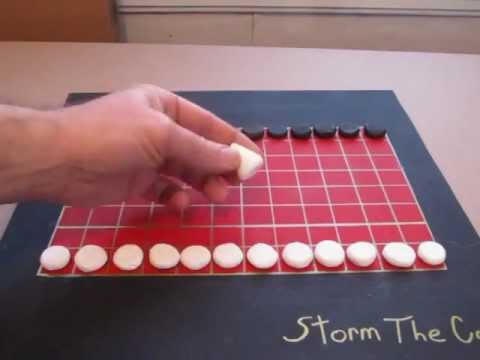 How to play and make Ludus Latrunculorum.