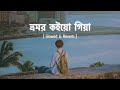 ভ্রমর কইয়ো গিয়া [ Slowed & Reverb ] Bhromor Lofi // Surojit // Radharaman Dutta // Zihan