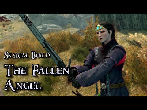 Skyrim Build (Vanilla): THE FALLEN ANGEL - Greatsword Battlemage (of Doom)