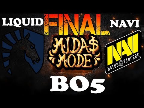 Liquid vs Navi  | MIDAS MODE   "BO5"  JUEGO 3