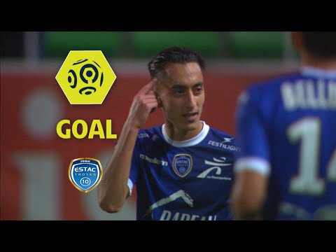 Goal Saïf-Eddine KHAOUI (55') / ESTAC Troyes - RC Strasbourg Alsace (3-0) / 2017-18