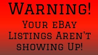 Increase Your eBay Sales FAST By Fixing This Problem!