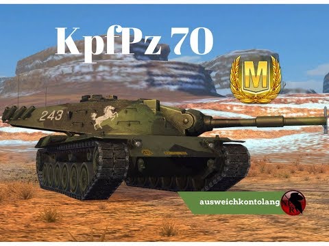 World of Tanks Blitz | KpfPz 70 Mastery 6400+Damage 5 Kills