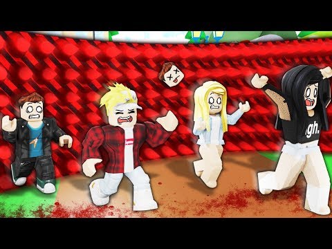 I used Roblox admin to CRUSH THE MAP WITH A SPIKE WALL...