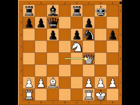 Stare sahovske partije - PILLSBUARY vs WINAWER  - Damin gambit # 607