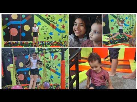 viramos donos de um parque de trampolim + vlog
