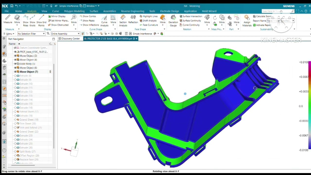 @nx siemence learn how to create parting line