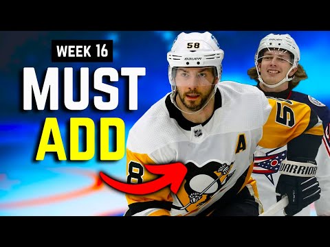 Week 16 Fantasy Hockey Waiver Wire Guide!