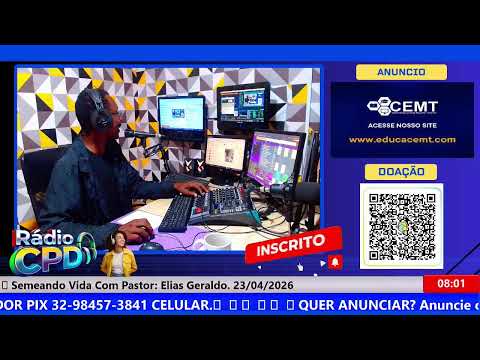 🔴RÁDIO CPD da Cidade de São Geraldo Mg/Br📢23/04/2026
