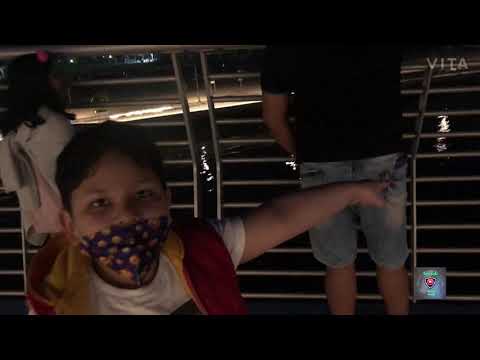 DUBAI WATER CANAL Night View , Kavish with Saisha , TWISTED FOOTBRIDGE and CANAL BOARDWALK!