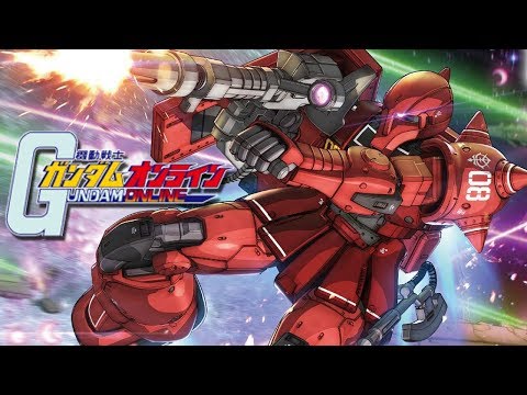 Gundam Online - The Origin Char Zaku I - 52vs52 PvP Short Gameplay - YouTube