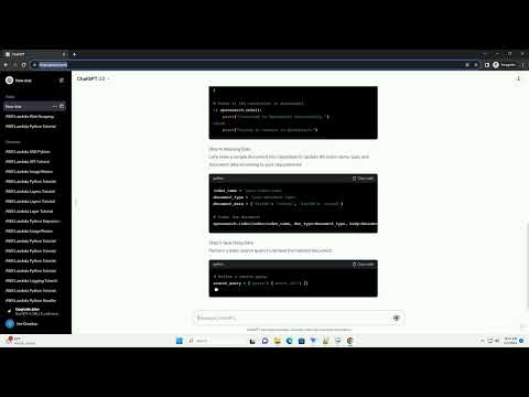 Aws Opensearch Python Example