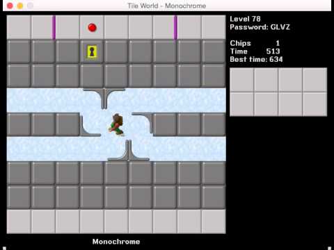 Let's Play Chip's Challenge: The Other 100 Tiles - Part 9 - Temporary Barriers