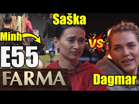 Farma 14 E55 DUEL Saša vs Dagmar /Minh sa pošmykol a...