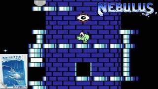 C64 Nebulus Gameplay: Classic Retro Puzzle Platformer Action (C64) (HD)