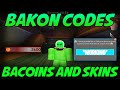 All 2020 Working Bakon Codes! Bacoins And Skins! (Roblox)
