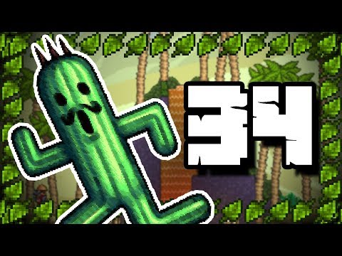 THE JUMBO CACTUAR BOSS! - Terraria 1.3 MODDED SEASON 2 v3 - Ep.34
