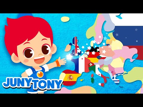 World Capital Song 2 | Explore World Songs for Kids | Kindergarten Song | JunyTony