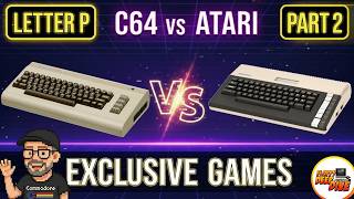 Did the C64 Ruin Pitfall II? (Atari 800XL vs C64: The "P" Games)