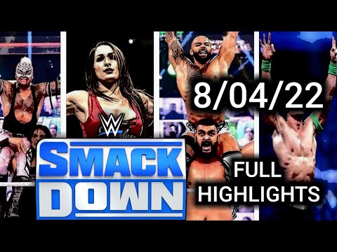 WWE Smackdown 8 April 2022 Full Show Highlights HD - WWE Smackdown today Highlights 01/08/2022
