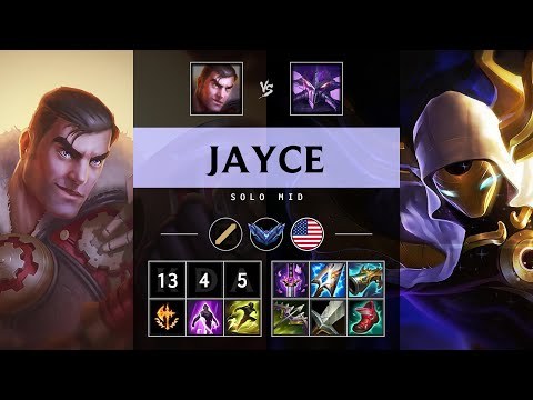 Jayce Mid vs Kassadin - NA Diamond Patch 25.19