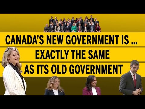 Canada’s new government is … exactly the same as its old government