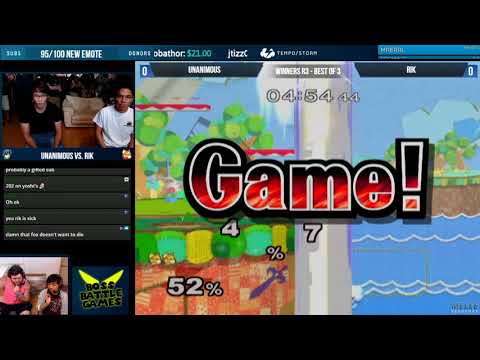 Master Hand Monthly (Aug 2018) - Unanimous (Marth) vs. RiK (Fox) - SSBM - Winners R3