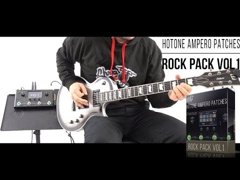 Hotone Ampero Patches | Rock Pack vol1 | Playthrough Demo