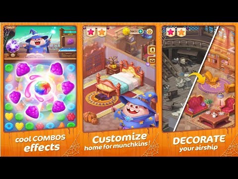 Munchkin Match: magic home building Android Gameplay