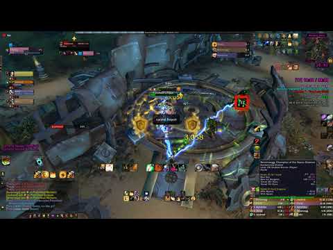 Operation: Mechagon - Junkyard mythic +17 score +2 TYRANNICAL BURSTING NECROTIC AWAKENED prot pala