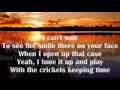 Darius Rucker - You, Me & My Guitar (lyrics)