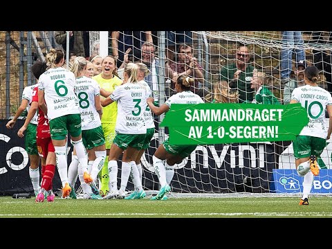 HÖJDPUNKTER | Hammarby 1-0 KIF Örebro | Anna straffräddare igen!