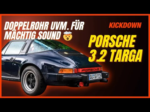 Porsche Carrera 911 3.2 Targa - Abgasanalge, Momo Lenkrad und Fahrspaß pur!