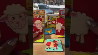 IQ Пазл деревянный.2+ Животные на ферме