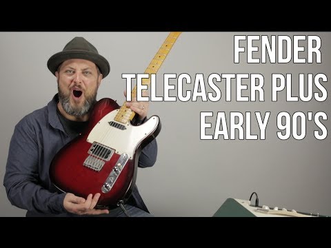 Fender Telecaster Plus From The Early 90's - Jonny Greenwood Style