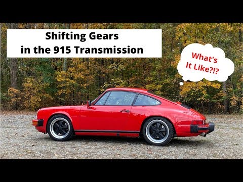 1986 Porsche 911: Shifting Gears in a 915 Transmission...What's It Like?