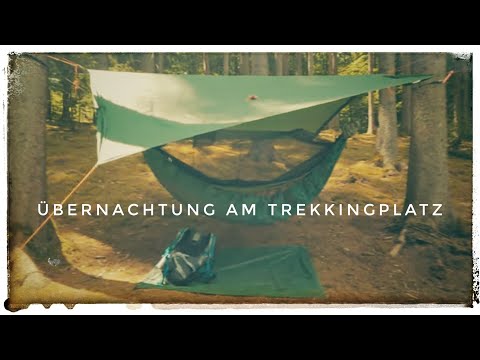 Übernachtung am Trekkingplatz | Erste Nacht im Wald!