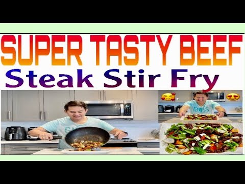 How to cook super delicious and tasty / Pepper steak Beef stir fry.