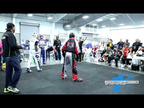 Kevin Walker v Jim Hayward - Men's Team Sparring - 2015 Grand Slam Open Nationals