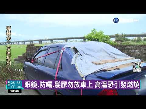 高溫火燒車意外頻傳 專家:眼鏡.髮膠帶下車