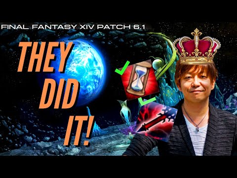 DRK is King - FFXIV Endwalker Patch 6.1 Job Changes | Overview and Thoughts