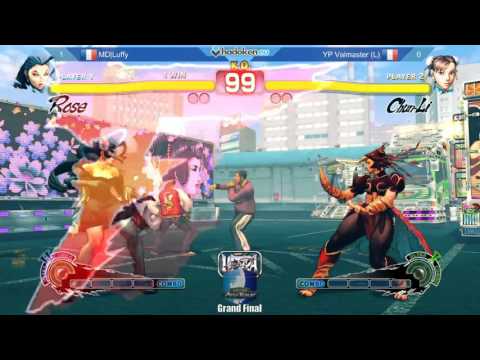 Red Fight District 2015 - USF4 - Grands Finals - Luffy(Rose) vs Valmaster(Chun-Li)