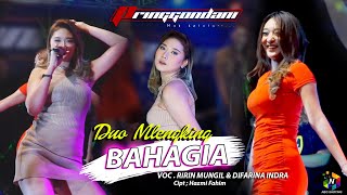 Download lagu DUO MLENGKING - BAHAGIA - DIFARINA INDRA Feat RIRIN MUNGIL - PRINGGONDANI mak ketotor..! - TOP AUDIO mp3